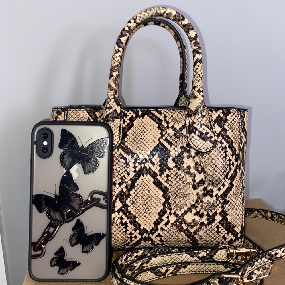 Small snake skin purse